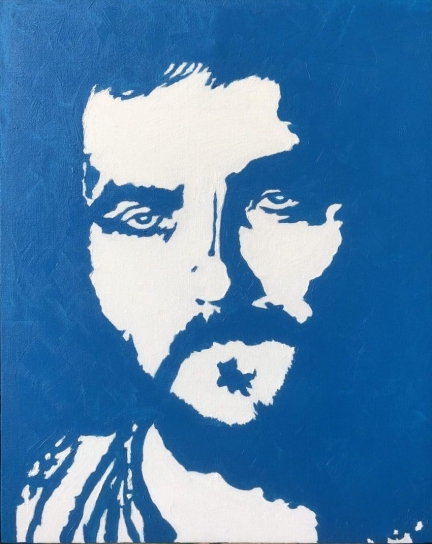 Monsieur Lapadite, 2018, Oil Paint on Canvas, 20″ x 16″